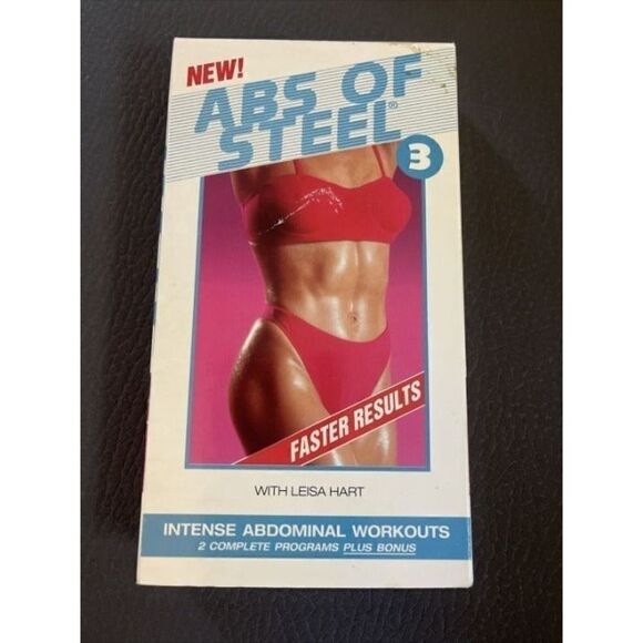 Abs of Steel - V. 3 Beginner/Intermediate (VHS, 1994) - Picture 2 of 5